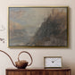 Rheinfels Looking to Katz and Gourhausen, 1817 - Floater Framed Canvas Print