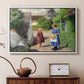 Summer Day in Jyllinge, 1922 - Floater Framed Canvas Print