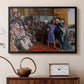 The Finding of the Saviour in the Temple, 1854-1860 - Floater Framed Canvas Print