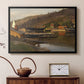 Landingsbrygge Husvik, Drøbak, 1875 - Floater Framed Canvas Print