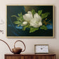 Giant Magnolias on a Blue Velvet Cloth, c. 1890 - Floater Framed Canvas Print
