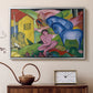 The Dream, 1912 - Floater Framed Canvas Print
