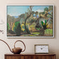 Landscape near Nice, c. 1918 - Floater Framed Canvas Print