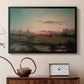 The Marshes at Rhode Island, 1866 - Floater Framed Canvas Print