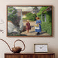 Summer Day in Jyllinge, 1922 - Floater Framed Canvas Print