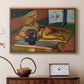 Sculpture and Persian Vase (The Bronze Figure), 1908 - Floater Framed Canvas Print