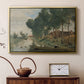 Landscape at Arleux-du-Nord, c. 1871-1874 - Floater Framed Canvas Print