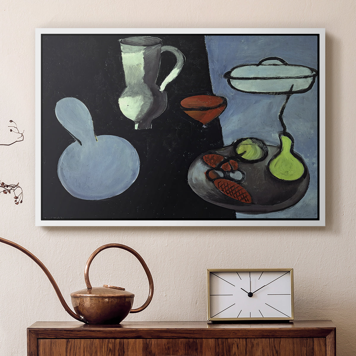The Gourds (Les coloquintes), 1916 - Floater Framed Canvas Print