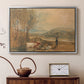 Lulworth Castle, Dorset, c. 1820 - Floater Framed Canvas Print
