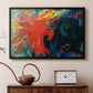 Fighting Forms, 1914 - Floater Framed Canvas Print