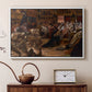 Ball of the Burning Men, 1889 - Floater Framed Canvas Print