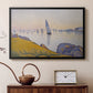 Evening Calm, Concarneau, Opus 220, 1891 - Floater Framed Canvas Print