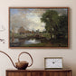 Dedham Lock and Mill, c. 1820 - Floater Framed Canvas Print