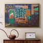 Interior with Aubergines, 1911 - Floater Framed Canvas Print