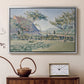 Comblat-le-Château, the Meadow, Opus 161, 1887 - Floater Framed Canvas Print