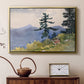 North Woods Club, Adirondacks, 1892 - Floater Framed Canvas Print