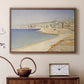 The Jetty at Cassis, Opus 198, 1889 - Floater Framed Canvas Print