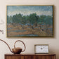 Olive Trees, 1889 - Floater Framed Canvas Print