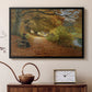 A Wooded Path in Autumn, 1902 - Floater Framed Canvas Print