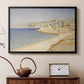 The Jetty at Cassis, Opus 198, 1889 - Floater Framed Canvas Print