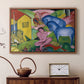 The Dream, 1912 - Floater Framed Canvas Print