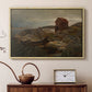 A Fisherman's Home, Lillesand, 1858 - Floater Framed Canvas Print