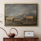 Ryelands Sheep, the King's Ram, the King's Ewe and Lord Somerville's Wether, c. 1801-1807 - Floater Framed Canvas Print