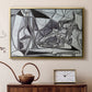 Goat's Skull, Bottle and Candle, 1952 - Floater Framed Canvas Print