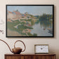 Les Andelys, Côte d'Aval, 1886 - Floater Framed Canvas Print