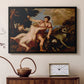 Venus and Adonis, 1554 - Floater Framed Canvas Print