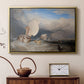 Fishing Boats with Hucksters Bargaining for Fish, 1837-1838 - Floater Framed Canvas Print