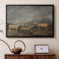 Ryelands Sheep, the King's Ram, the King's Ewe and Lord Somerville's Wether, c. 1801-1807 - Floater Framed Canvas Print