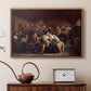 Funeral Feast, 1854 - Floater Framed Canvas Print
