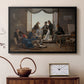 A Group of Danish Artists in Rome, 1837 - Floater Framed Canvas Print