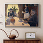 The Dining Room (Breakfast), 1886-1887 - Floater Framed Canvas Print