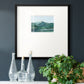 Green Grey Mountains I Premium Framed Print Double Matboard