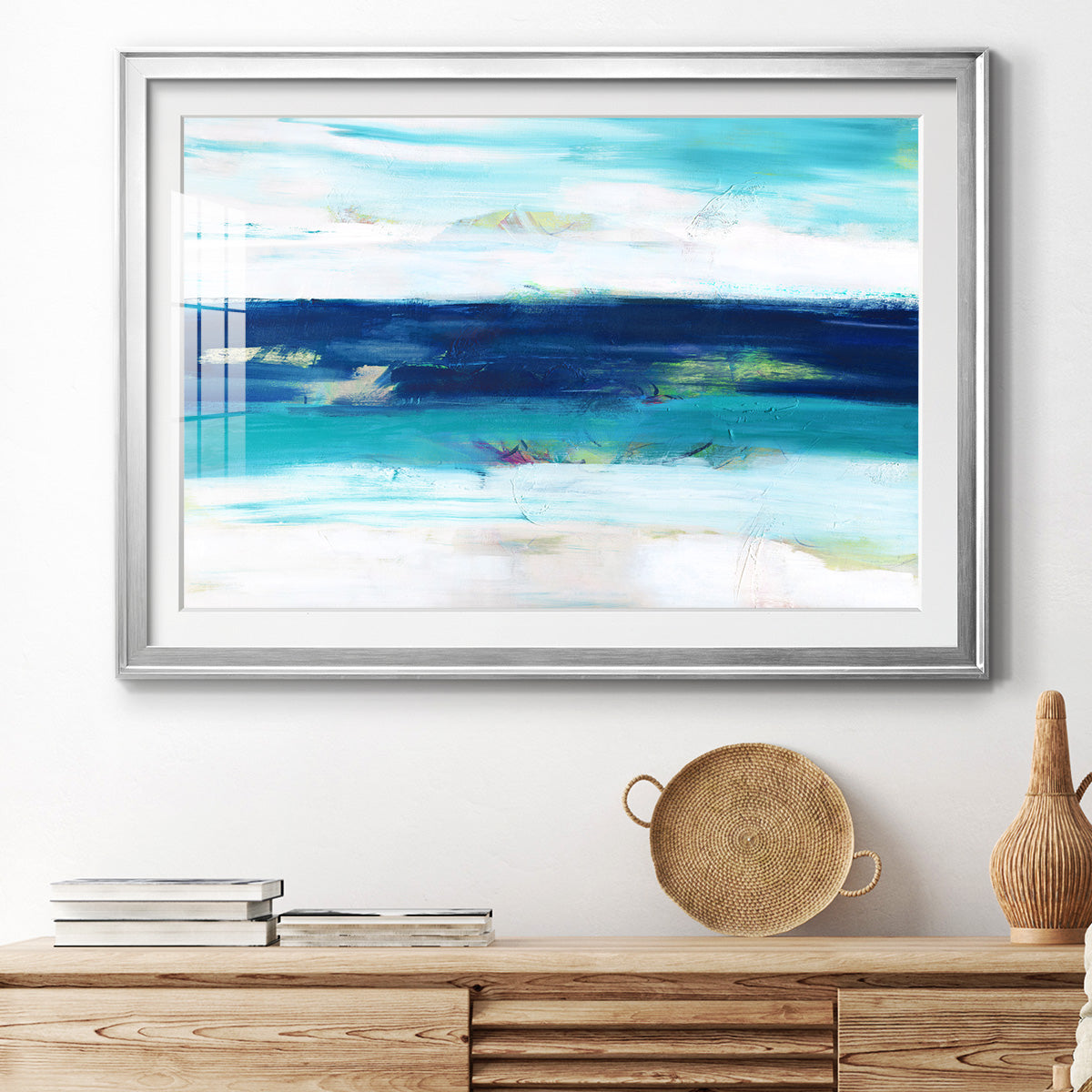 Above Us Only Sky - Modern Framed Art Print