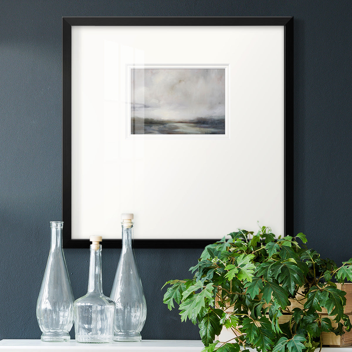 Light Effects VII V1- Premium Framed Print Double Matboard