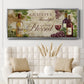 Grateful Wine - Floater Framed Canvas Print