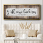 Y'all Come Back Now - Floater Framed Canvas Print