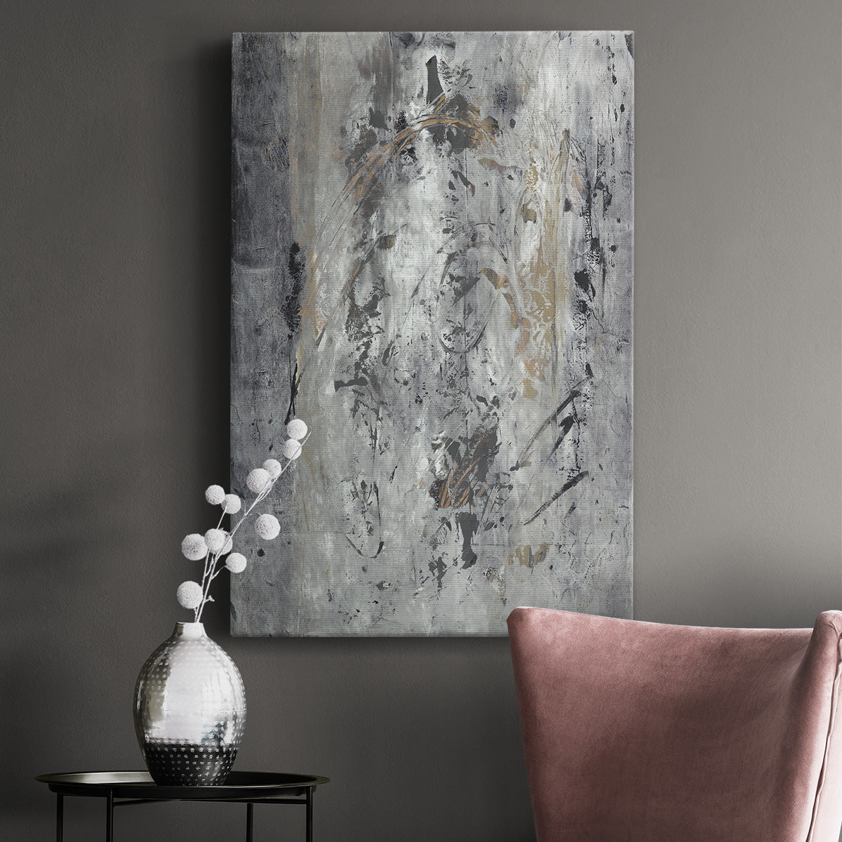 Ancient Marks II Premium Gallery Wrapped Canvas - Ready to Hang