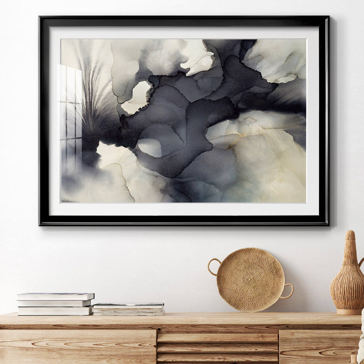 Sound & Color - Modern Framed Art Print