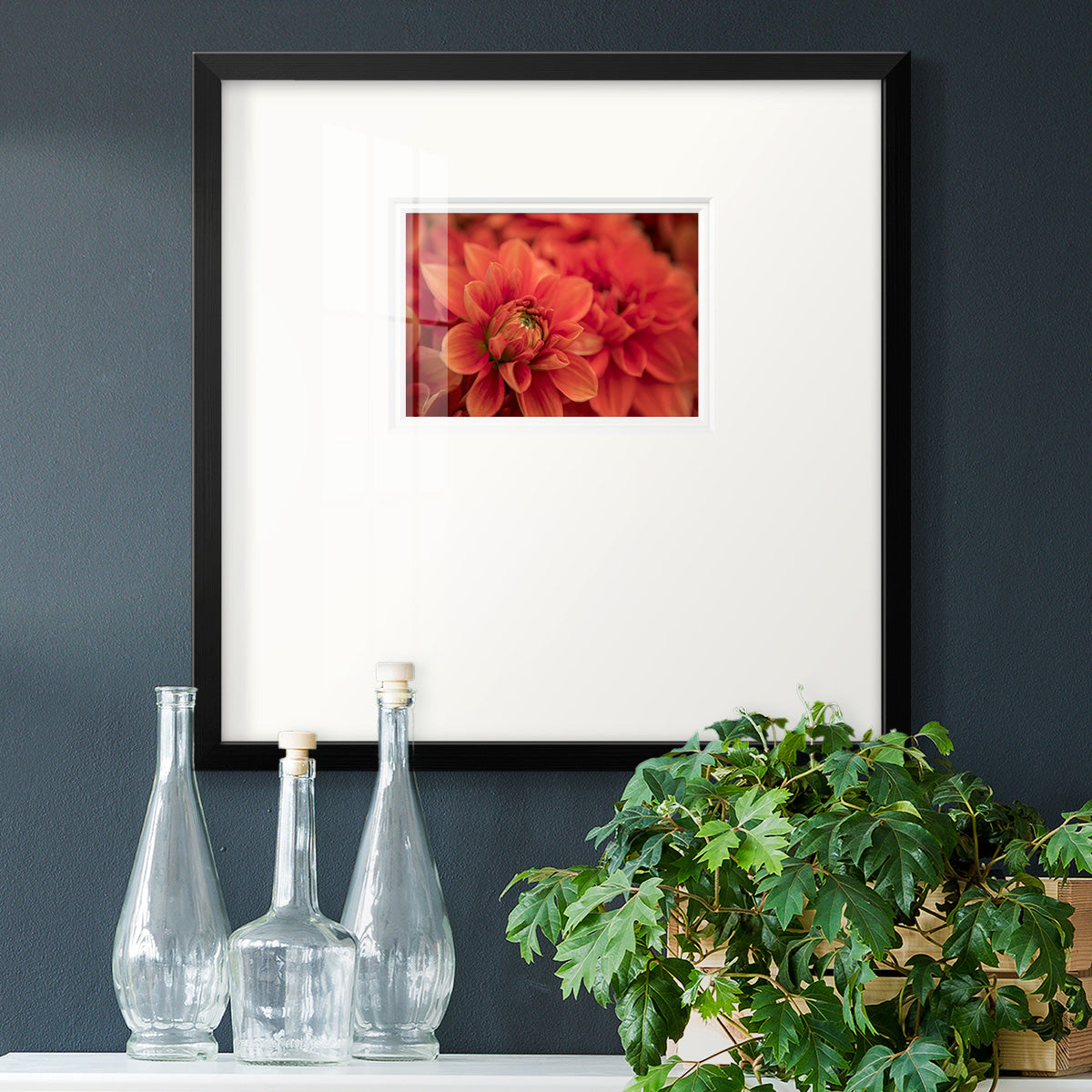 Spring Fire- Premium Framed Print Double Matboard