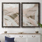 Earthtone Swipe I - Premium Framed Canvas 2 Piece Set - Ready to Hang