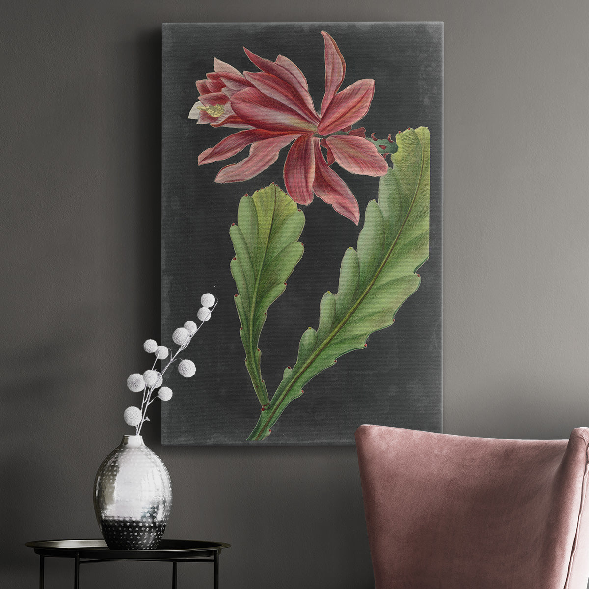 Dramatic Tropicals I Premium Gallery Wrapped Canvas - Ready to Hang