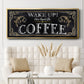 Wake Up! - Floater Framed Canvas Print