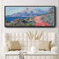 The Red Road Near Menton, 1884 - Floater Framed Canvas Print