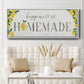 Homemade Lemons - Floater Framed Canvas Print