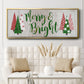 Merry & Bright - Floater Framed Canvas Print