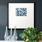 True Blue Wave II Premium Framed Print Double Matboard